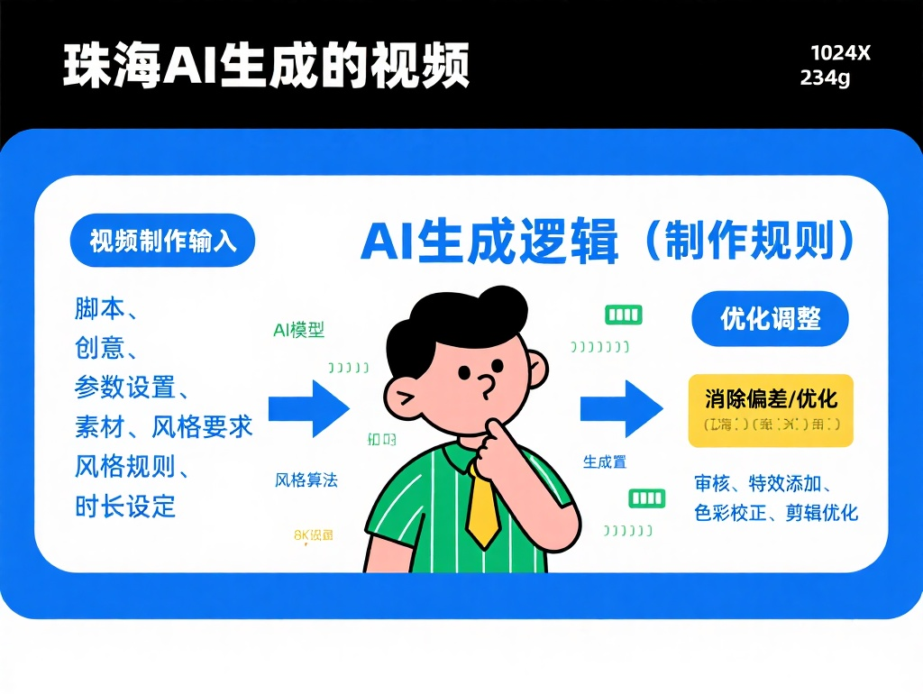 珠海AI生成视频全流程：从脚本到后期制作要点/宣传片拍摄-企业宣传片拍摄-企业宣传片-三维动画制作-制作宣传片公司-影视公司